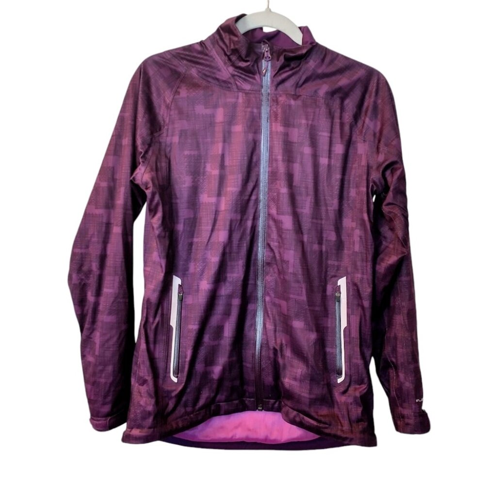 Women's Sunice Purple Flexvent Tornado Windbreaker Jacket Size Medium